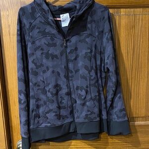 ZYIA Black Camo Hoodie